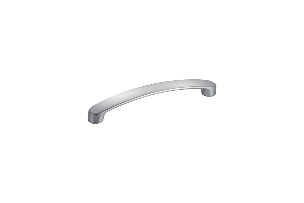 Aluminum drawer handle pulls finish Brushed Nickel hole distance 96mm 42g AST-6006